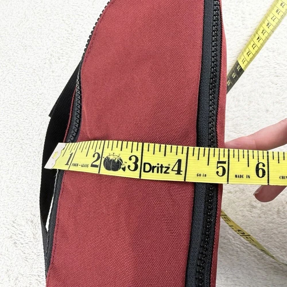 HNÚKUR Bum Bag Icewear Iceland Dark Red Fanny Pack- EUC‎